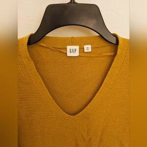 Mustard Yellow Sweater Women's Small GAP